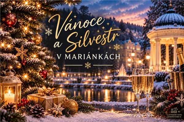 VÁNOCE A SILVESTR V MARIÁNKÁCH – SPA HOTEL DĚVÍN