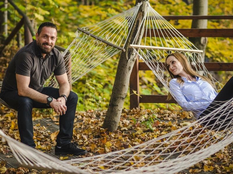 Skandinávské přírodní wellness s ubytováním*** v EKOParku Liberec