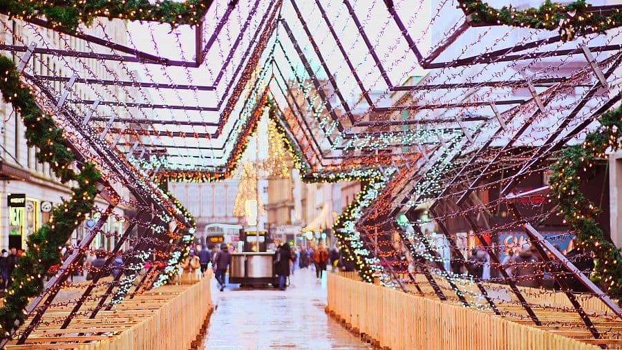 Adventní Edinburgh + PŘEDVÁNOČNÍ NÁKUPY V GLASGOW