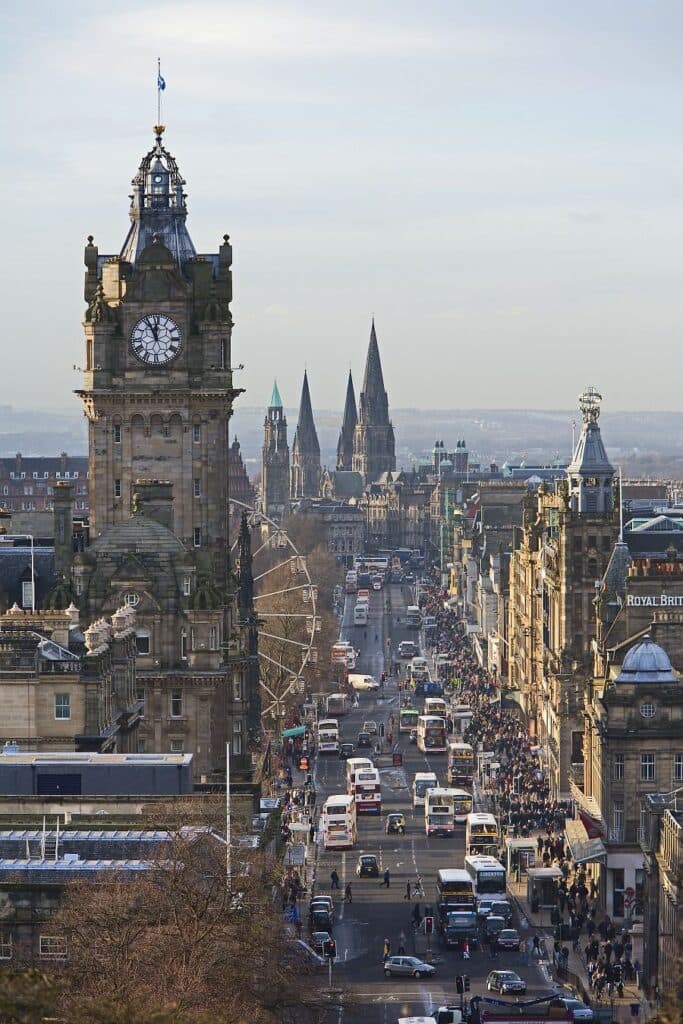 Adventní Edinburgh + PŘEDVÁNOČNÍ NÁKUPY V GLASGOW