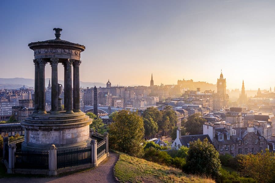 Adventní Edinburgh + PŘEDVÁNOČNÍ NÁKUPY V GLASGOW