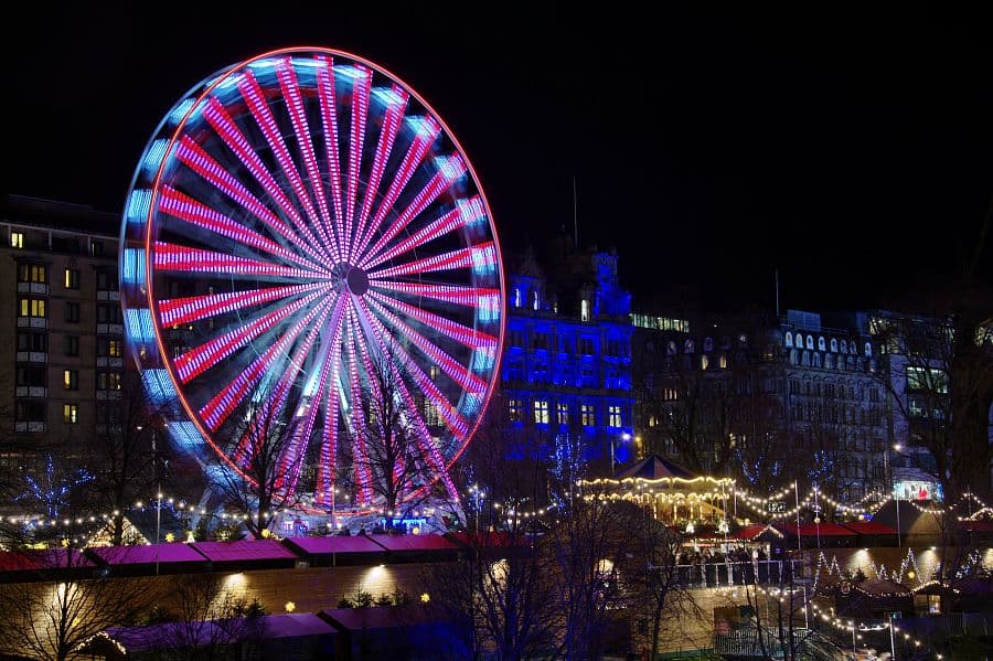 Adventní Edinburgh + PŘEDVÁNOČNÍ NÁKUPY V GLASGOW