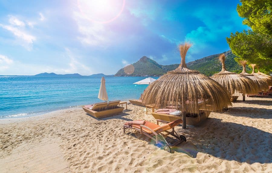 Relax na plážích Mallorky + POBŘEŽNÍ PLAVBA LODÍ + JARDINES DE ALFABIA