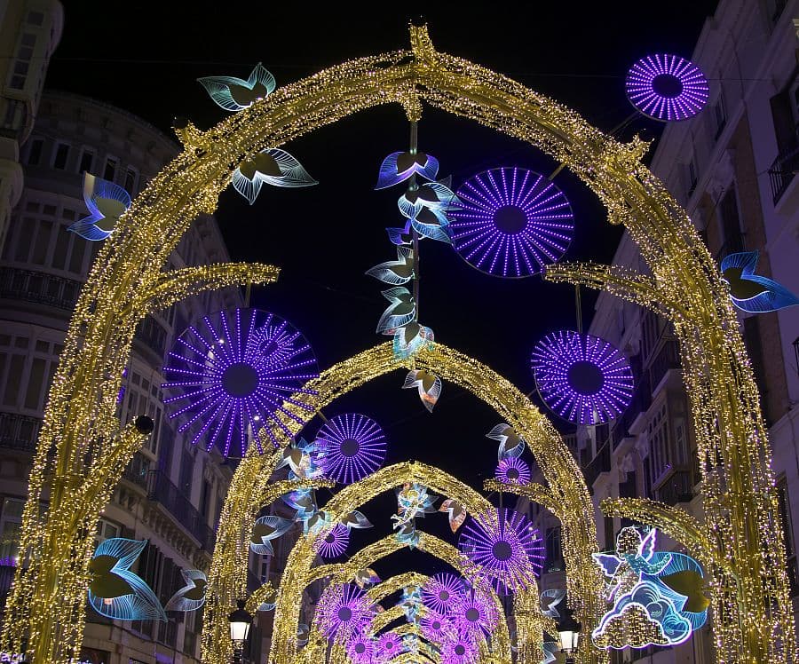 Adventní Málaga + VÁNOČNÍ SVĚTELNÁ BOTANICKÁ ZAHRADA