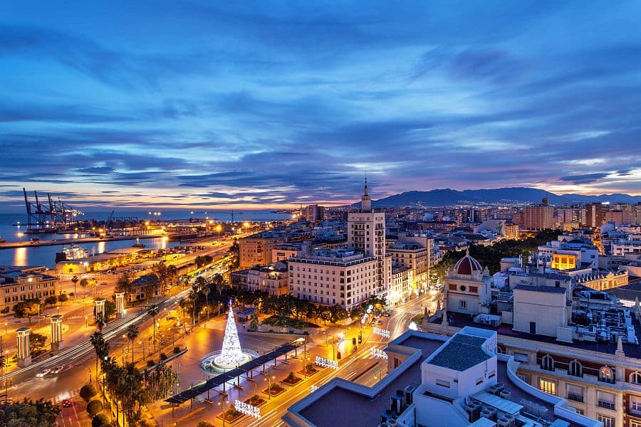 Adventní Málaga + VÁNOČNÍ SVĚTELNÁ BOTANICKÁ ZAHRADA