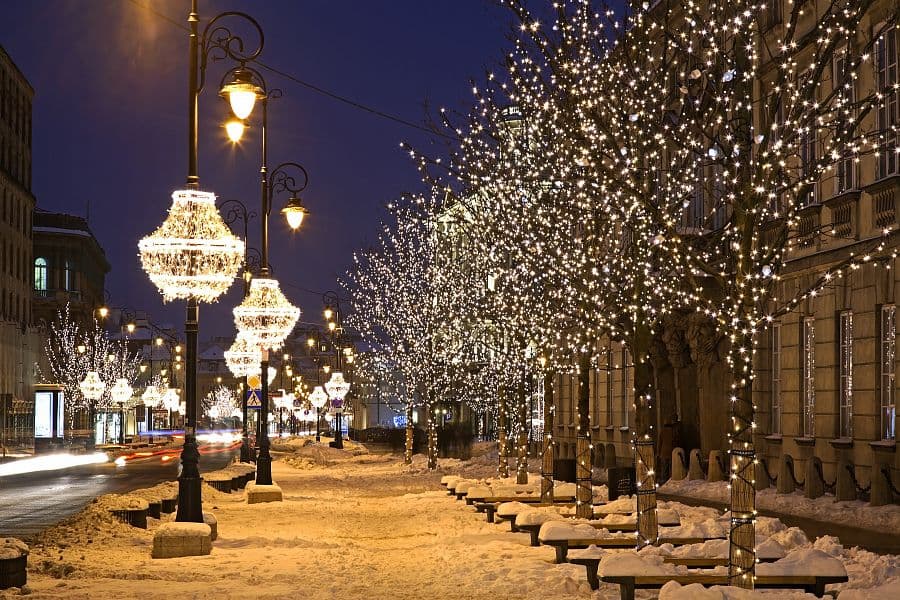 Adventní Varšava + SVĚTELNÁ SHOW V PALÁCI WILANÓW