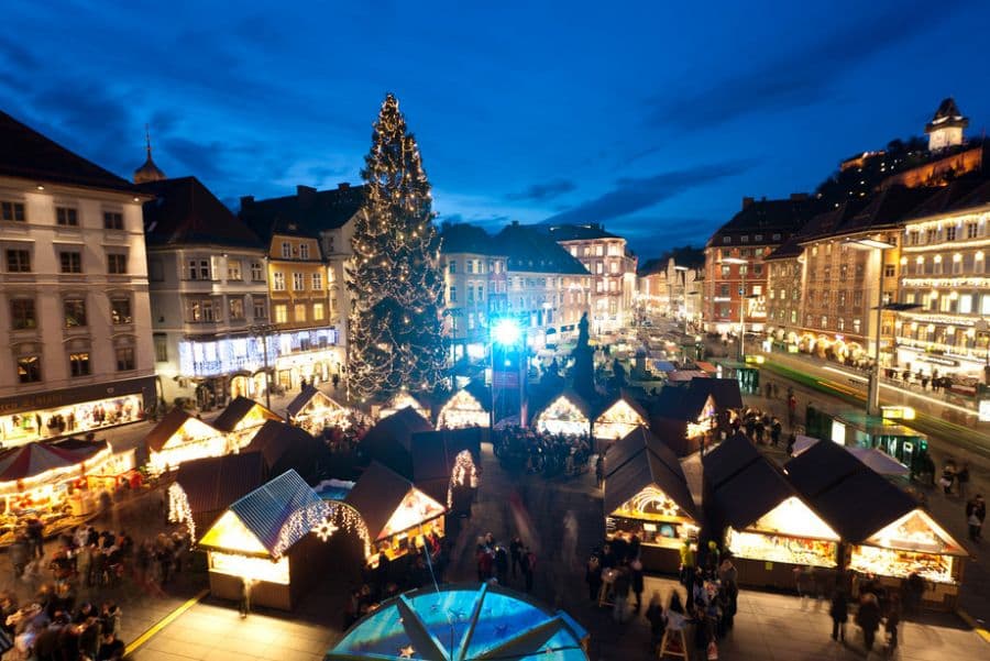 Adventní Graz + ČOKOLÁDOVNA ZOTTER + HŘEBČÍN PIBER