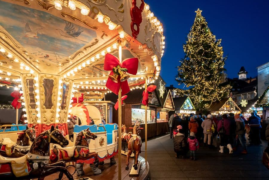 Adventní Graz + ČOKOLÁDOVNA ZOTTER + HŘEBČÍN PIBER