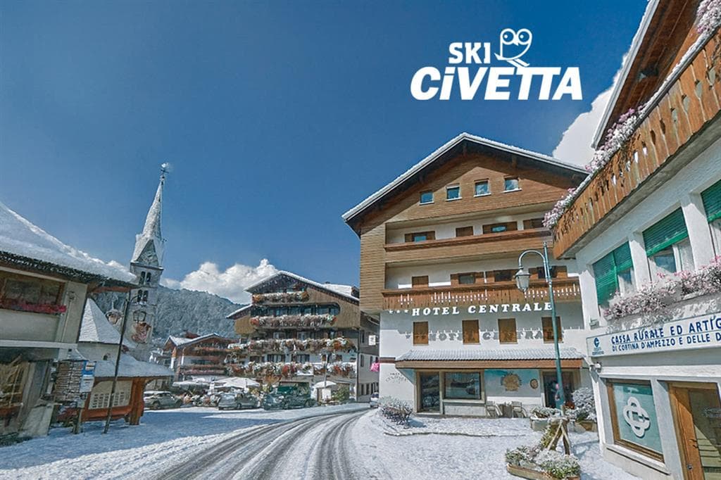5denní zájezd (denní přejezd) s dopravou, polopenzí a skipasem v ceně – hotel Centrale