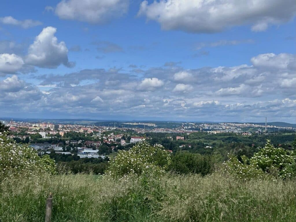 Na kole za výhledy na Plzeň – Letkov