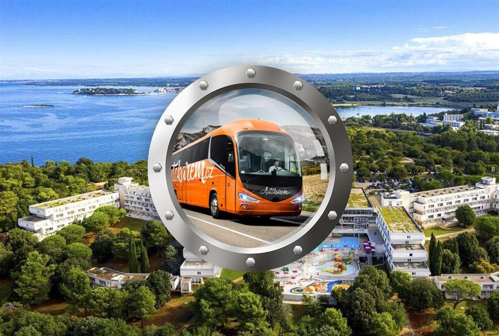 Zkrácená dovolená s dopravou a polopenzí v hotelu Delfin