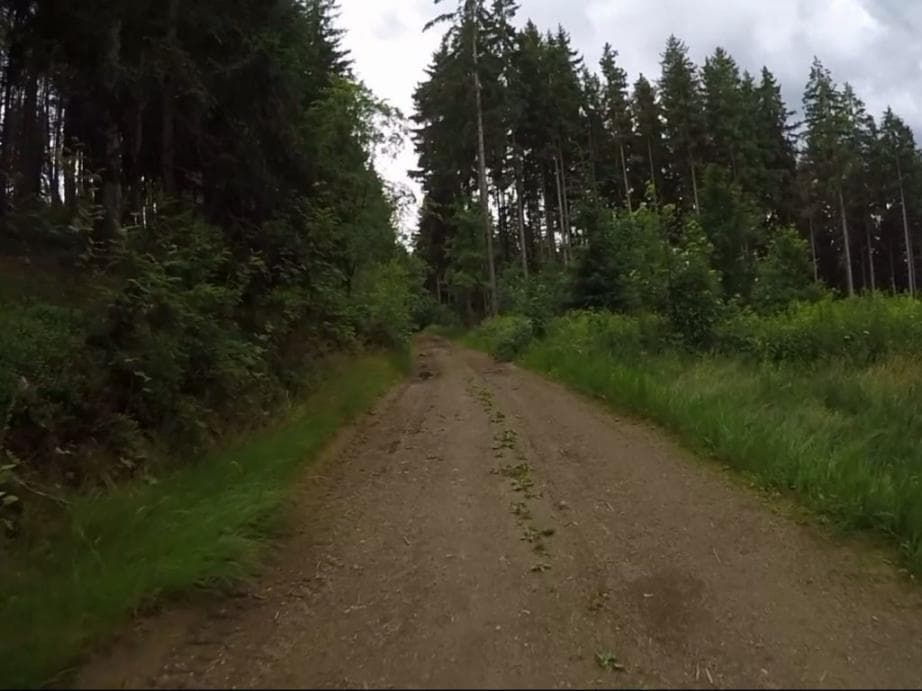 Cyklotrasa po modré turistické značce z Tisové do Kraslic