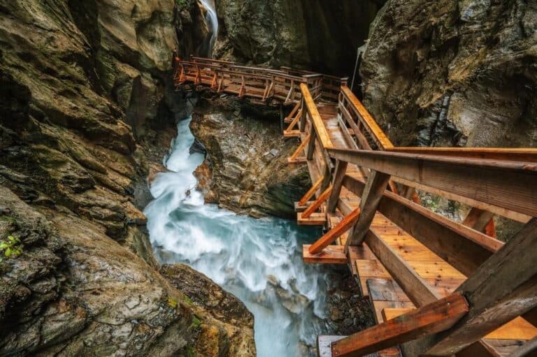 Soutěska Sigmund Thun Klamm a Maiskogel