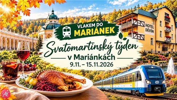 SVATOMARTINSKÝ TÝDEN, SPA HOTEL DĚVÍN – Mariánské Lázně